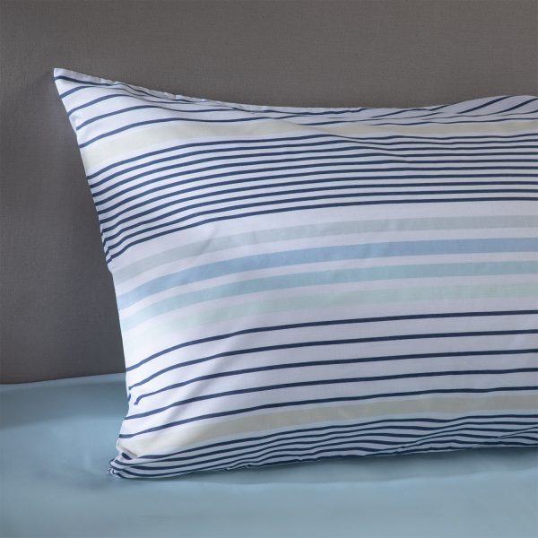 Sabana Zarina Estampada Rayas Azules - Imagen 6