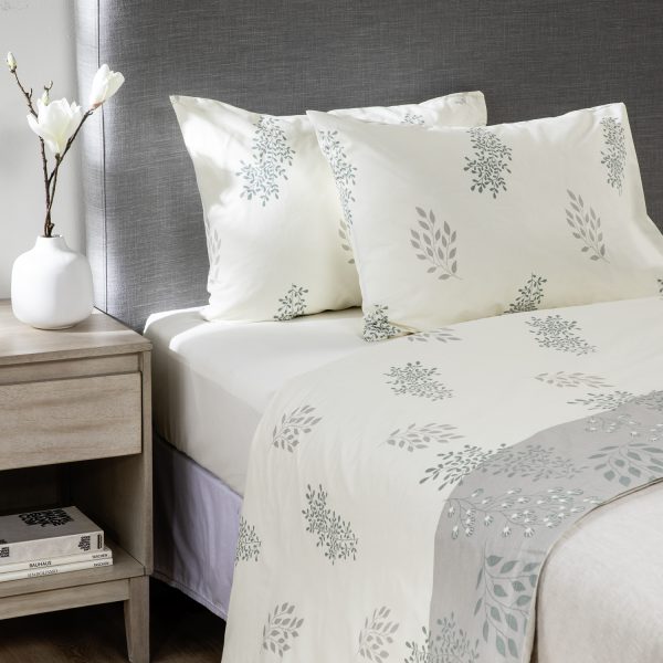 SABANA ZARINA ESTAMPADA DISEÑO BABY YELLOW