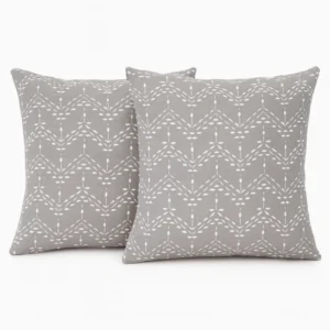 PACK 2X1 Cojin Estampado 45X45 Gris