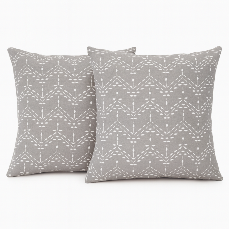 PACK 2X1 Cojin Estampado 45X45 Gris 1 PACK 2X1 Cojin Estampado 45X45 Gris