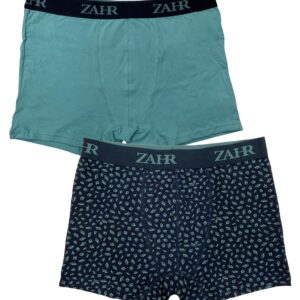 Pack de 2 Boxers Celeste y Estampado