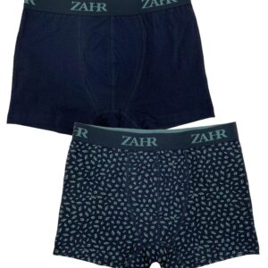 Pack de 2 Boxers Azul y Estampado