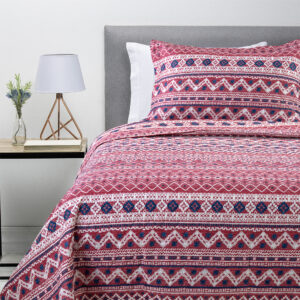 Cubrecama Ultrasonic Fucsia 1 Plaza