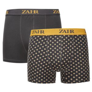 Pack de 2 Boxers Plomo y Estampado