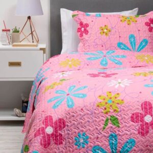 Cubrecama Quilt Estampado Ultrasonic 1.5P