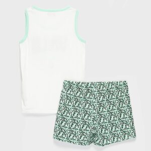 Pijama Mujer Estampado Corto Calipso