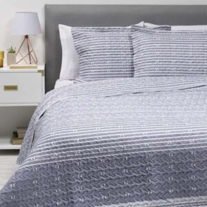 Cubrecama Quilt Estampado Ultrasonic 2P