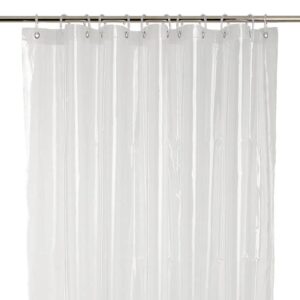 Forro Cortina Baño Transparente