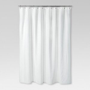 Forro Cortina Baño Blanco
