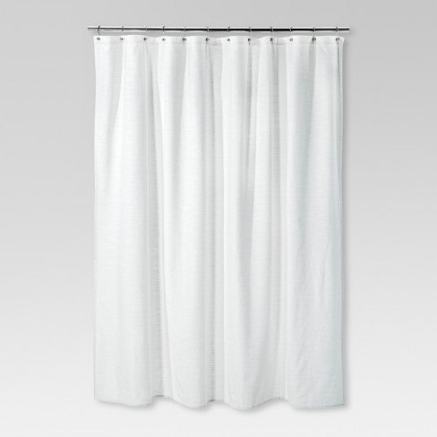 Forro Cortina Baño Blanco 1 Forro Cortina Baño Blanco