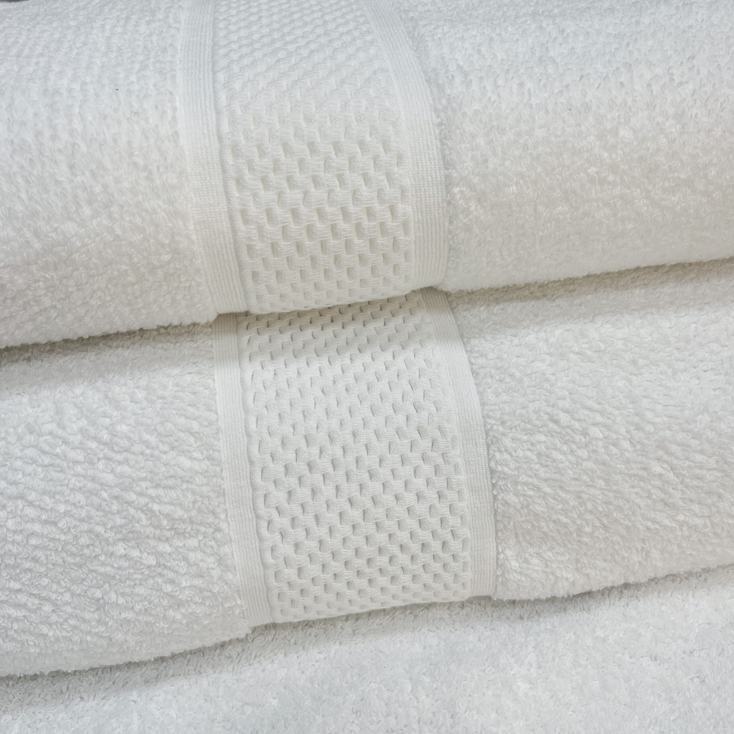 Toalla Mano Blanca 100% Algodón 500 Gramos 50 X 80 Cm 2 Toalla Mano Blanca 100% Algodón 500 Gramos 50 X 80 Cm - Imagen 2