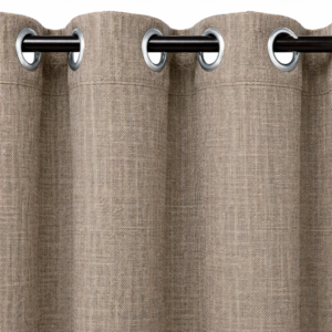 SET 2 CORTINAS MERIDA CAFÉ