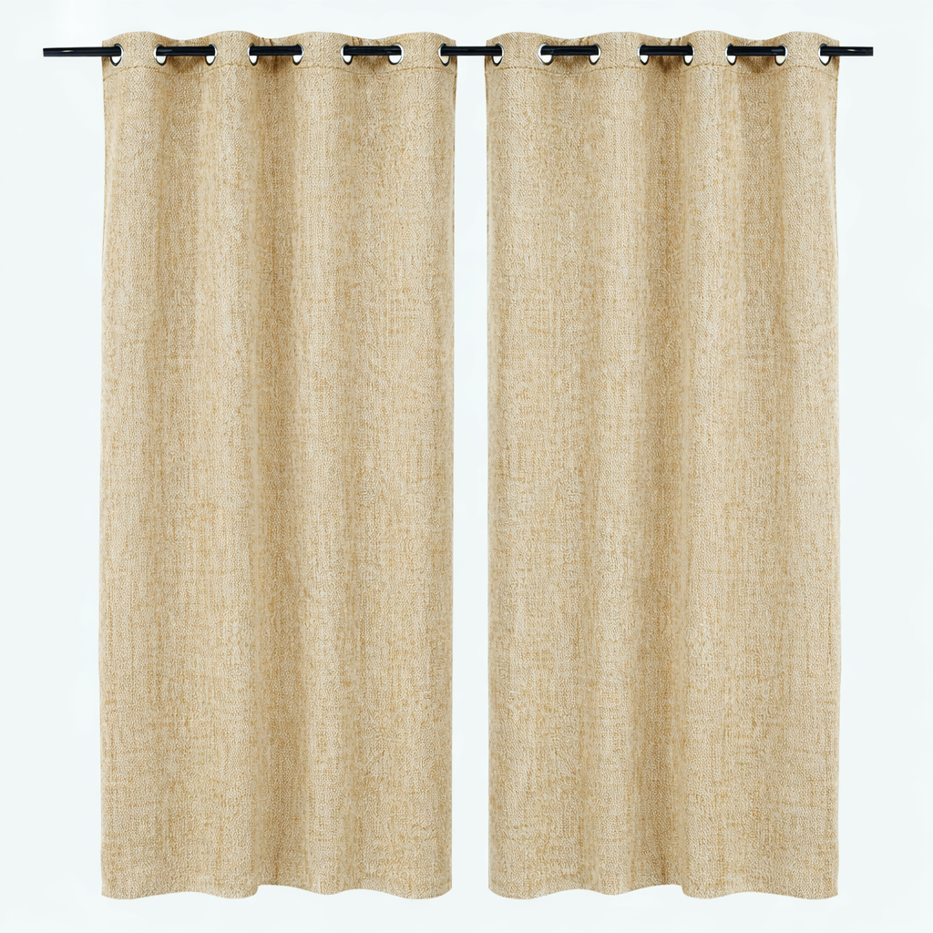 SET 2 CORTINAS TIPO LINO ARENA 2 SET 2 CORTINAS TIPO LINO ARENA - Imagen 2