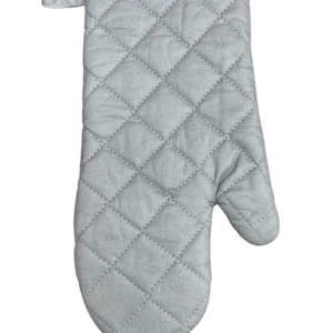 GUANTE TOMA OLLA LARGO TELA ALGODÓN GRIS