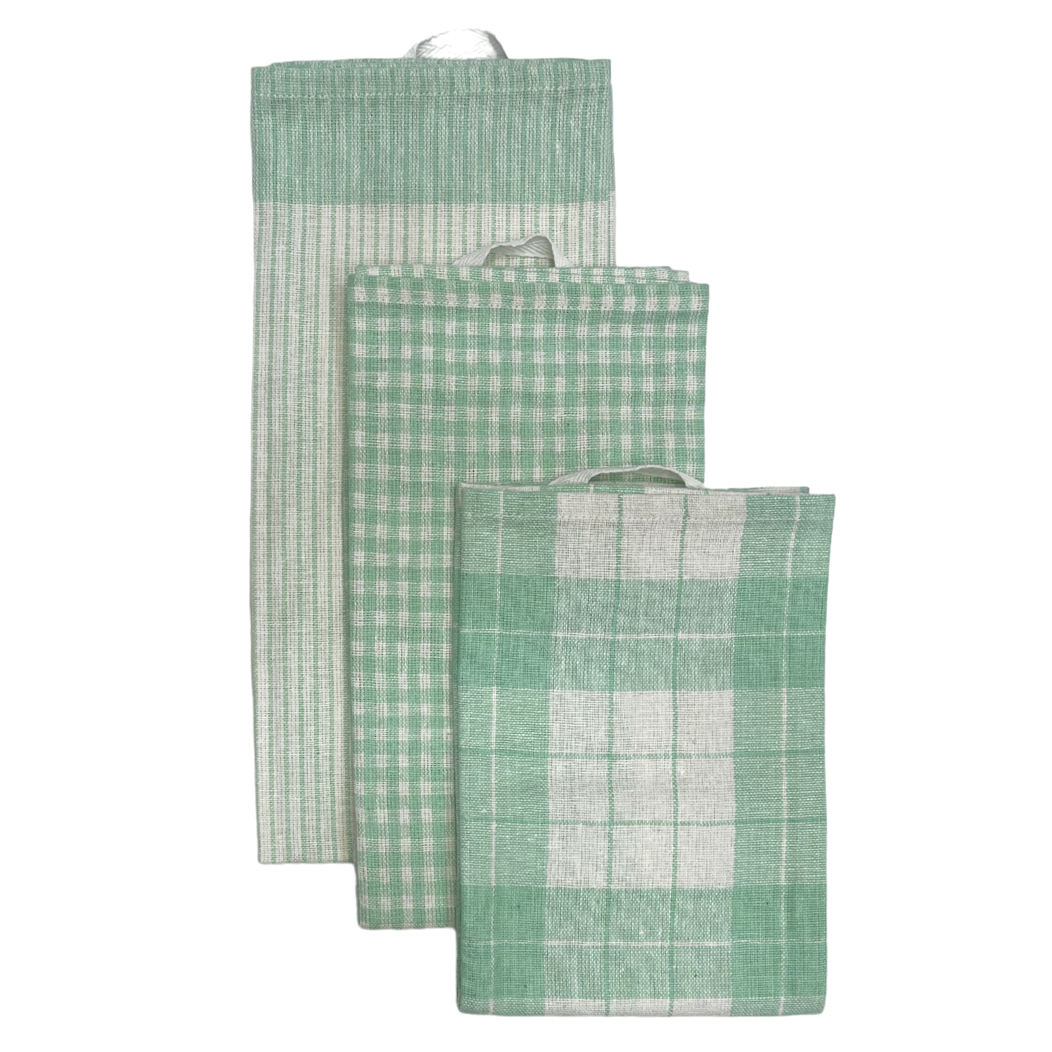 SET DE 3 PAÑOS DE COCINA 100%ALGODON VERDE 1 SET DE 3 PAÑOS DE COCINA 100%ALGODON VERDE