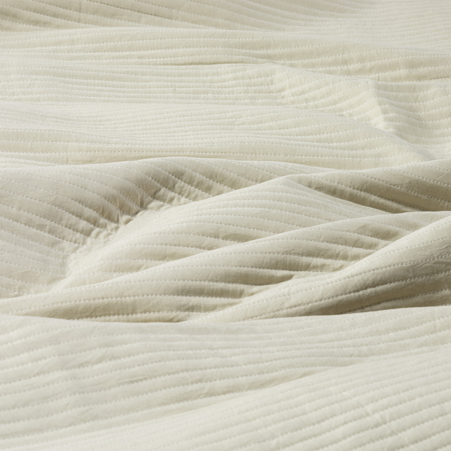 CUBRECAMA BORDADO PREWASH KING CREMA 3 CUBRECAMA BORDADO PREWASH KING CREMA - Imagen 3