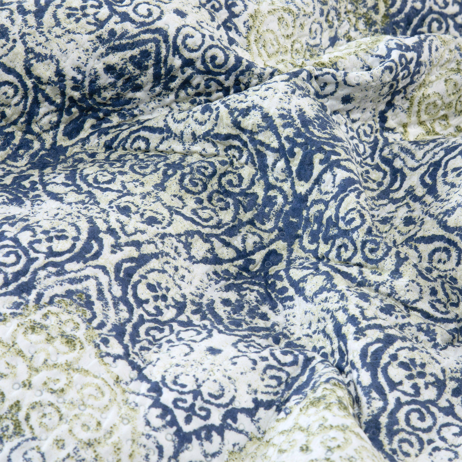 CUBRECAMA ESTAMPADO ULTRA 2 PLAZAS AZUL 3 CUBRECAMA ESTAMPADO ULTRA 2 PLAZAS AZUL - Imagen 3