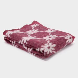 FRAZADA JAQUARD PUNTO BURDEO 1.5P