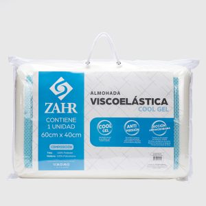 ALMOHADA VISCOELÁSTICA COOL GEL CON MEMORIA