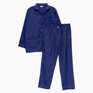 PIJAMA TREVIRA LARGO HOMBRE AZUL
