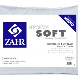 ALMOHADA SOFT HIPOALERGÉNICA