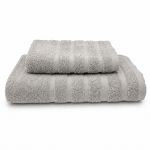 TOALLA BAÑO BRODERI LISO GRIS
