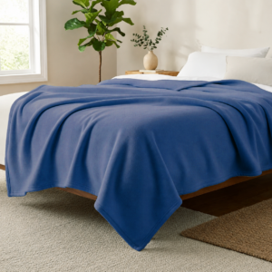 FRAZADA POLAR 1.5P D AZUL
