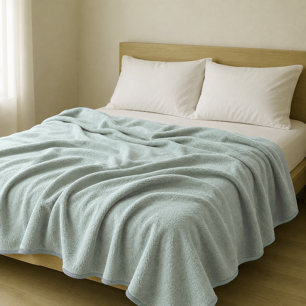 FRAZADA SHERPA SINGLE B GRIS 1 FRAZADA SHERPA SINGLE B GRIS