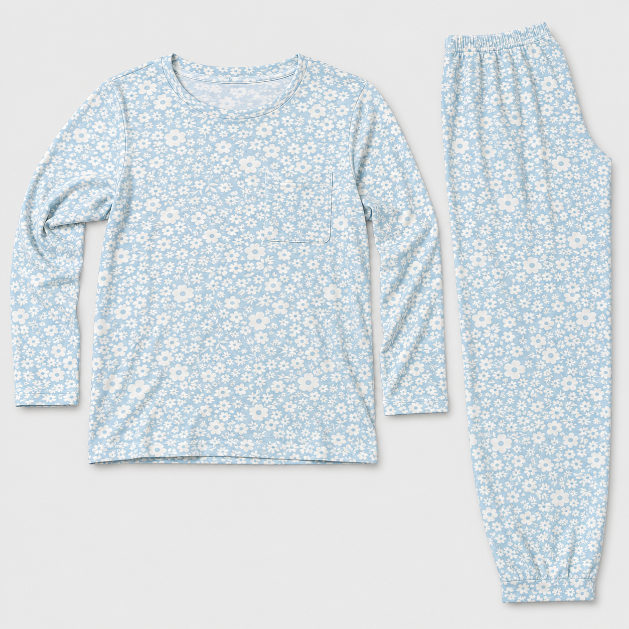 PIJAMA MILKY MARGARITAS M CELESTE 1 PIJAMA MILKY MARGARITAS M CELESTE